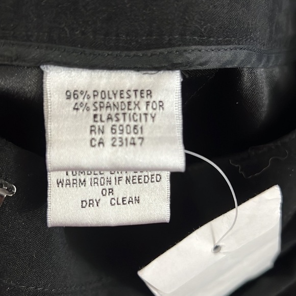 Talbots Black Dress Pants Stretch Womens size 16 NWT - Picture 5 of 11